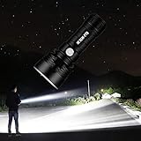 laser taschenlampe rot 【Anpassungsfähig】 Die Taschenlampe verfügt über eine Aluminiumstruktur in Luftfahrtqualität, mit der Sie sich an jede raue und extreme Umgebung anpassen können. Es ist eine ausgezeichnete Lösung für Camping, Segeln, Suchen und Retten!