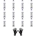 Produktbild brünte® Feingrip Montagehandschuhe Gr.9/L + 12x Original Liqui Moly 250ml Benzinstabilisator 5107