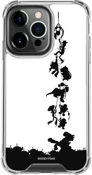 Skinit Clear Phone Case Compatible with iPhone 14 Pro - Officially Licensed Disney Toy Story The Claw Design