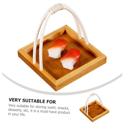 Bandeja para snacks y sushi con mango Cabilock miniatura 3