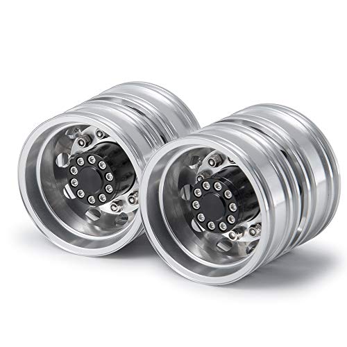 Moyeux de roue arrière en métal AXspeed pour Tamiya 1/14 : fini le jeu sur votre remorque