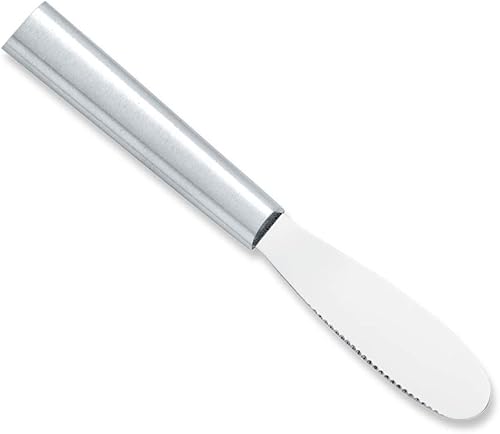 Rada Cuchillo esparcidor de cubiertos - Hoja dentada de acero inoxidable con mango de aluminio fabricado en los Estados Unidos