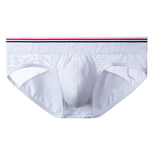 JOCKMAIL Men Briefs Underwear Mesh Soft Cotton Low Rise Men Underwear Briefs2