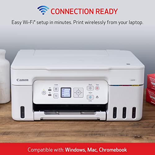 Canon MegaTank G3270 All-in-One Wireless Inkjet Printer. for Home Use, Print, Scan and Copy,White - image 5
