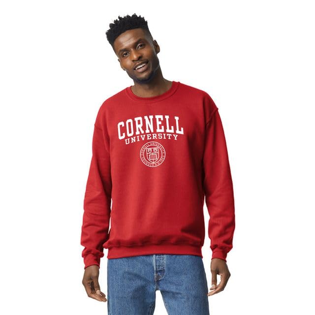 Image of Ivysport Crewneck Sweatshirt for College, Heritage Logo, Color, Adult Unisex