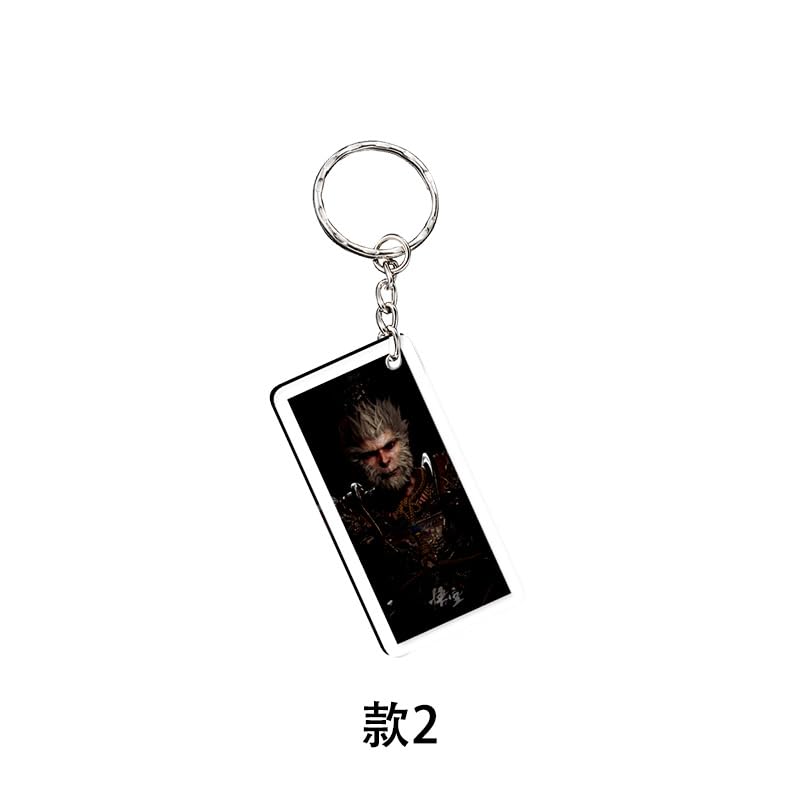 Amazon.co.jp: キーホルダー 黒神話 悟空 7枚セット グッズ