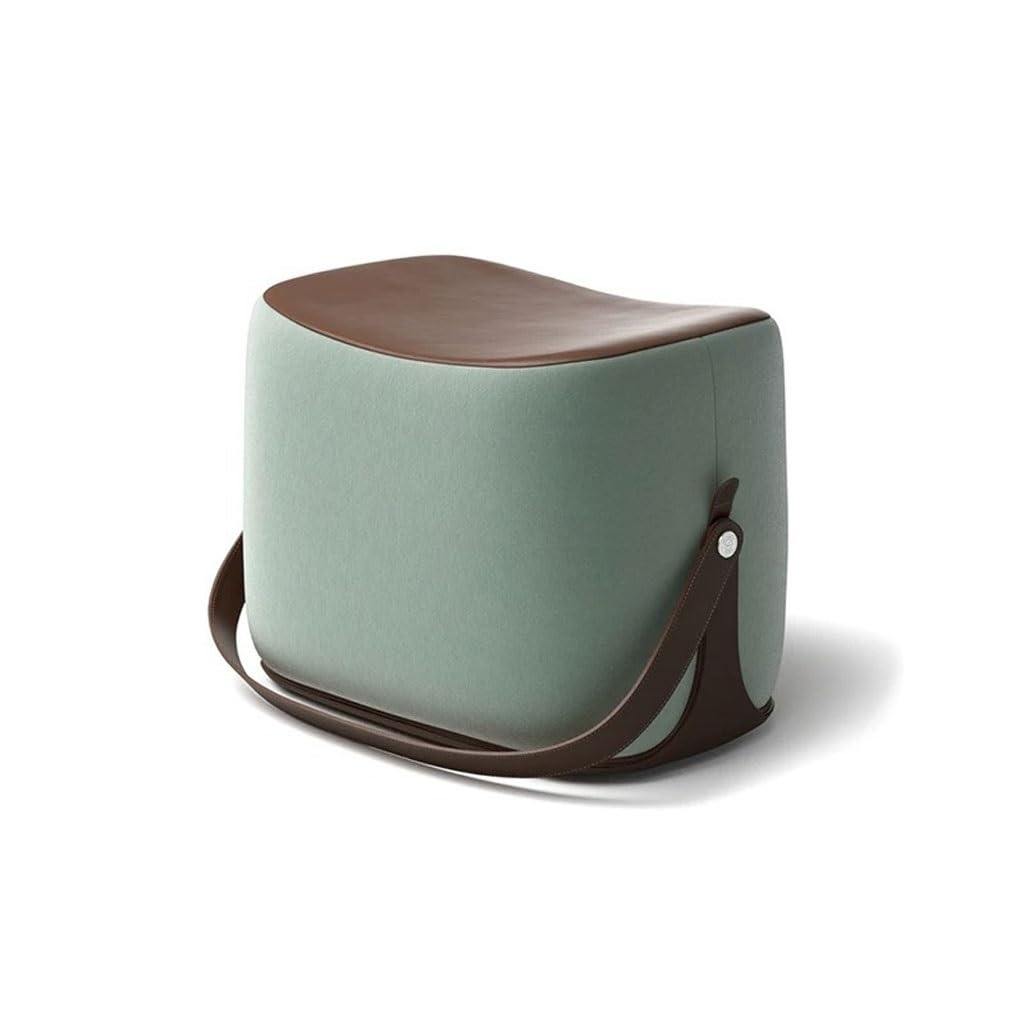 Tabouret bas repose-pieds 17 pouces en sac souple pour entrée de maison