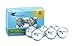 Chromax Metallic M5 Colored Golf Balls (Pack of 6), Silver