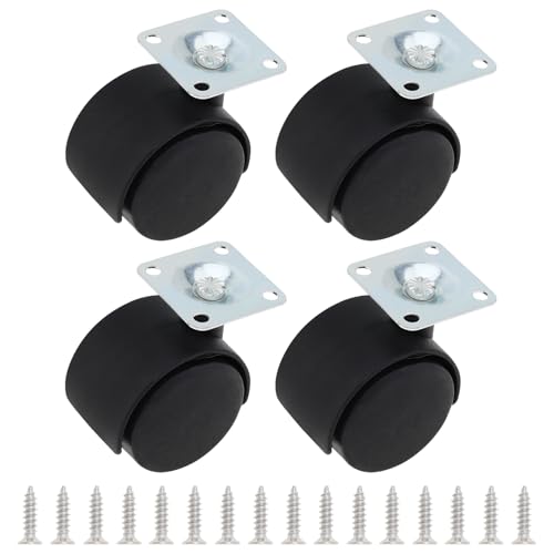 MovFlax 1.5 inch caster wheels with screws