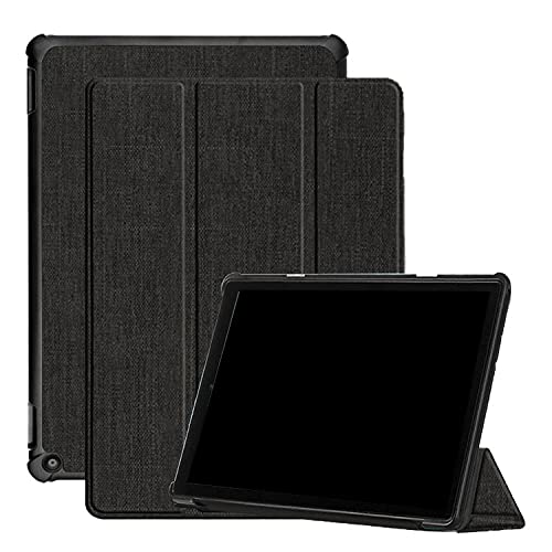 Amazon Fire HD 10p/Fire HD 10 Plusp(2021f) 10.1C` P[X 蒠^ Ռz یP[X ^ubgJo[ ㎿PUU[ 蒠^Jo[  ^ubgP[X Jo[(ubN)