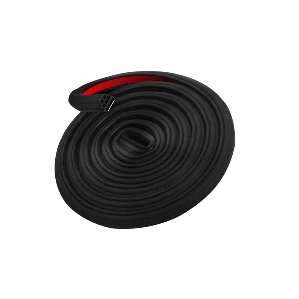 Sealing Strip 5M Three Layer L Type Car Door Hood Sealing Strip Universal Noise Insulation Rubber Auto Seal