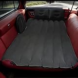 colchón de aire para SUV, cama inflable para coche - Colchones de coche engrosados para SUV trasero con 2 almohadas | Colchón portátil para acampar, cama de viaje, para maletero y asiento trasero de