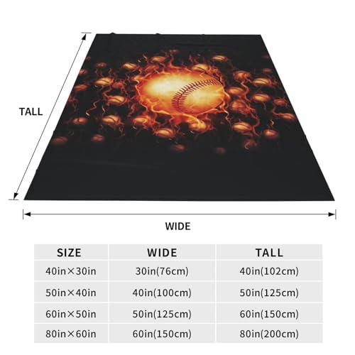 Plaid couverture polaire baseball lit canapé chaude et durable - 3