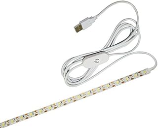 Sewing Machine Light POWERTOOL USB Sewing Flexible Light DC 5V 2M Sewing Machine LED Light Strip with Touch Dimmer for Sewing Machine Warm White(4000K)