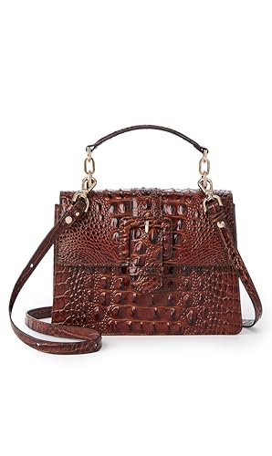 BRAHMIN Small Hallie - Pecan Melbourne