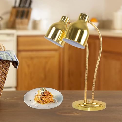 Lampe chauffante autoportante double tête modèle B structure stable