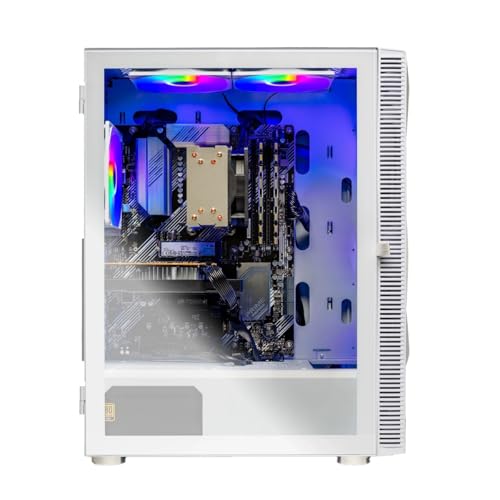 Image of Skytech Gaming Storm Gaming PC, AMD Ryzen 5 8400F 4.2GHz, NVIDIA RTX 5060 Ti 8GB VRAM, 1TB NVMe SSD, 16GB DDR5 RAM 6000, 650W Gold PSU, WI-FI 5, Windows 11, Desktop