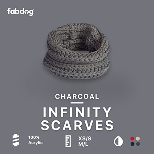 Fabdog Infiniti Scarf Outerwear Charcoal Xs/S #TOP1