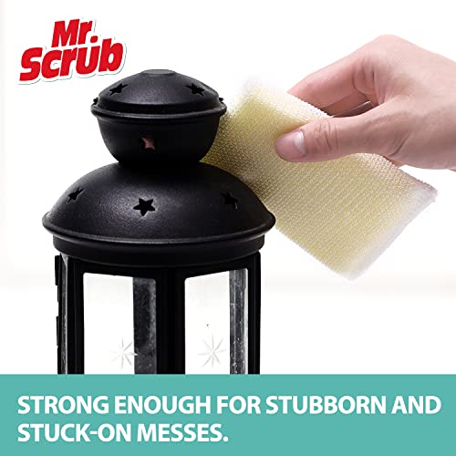 12 Pads All-Purpose Sponges Kitchen, Non Scratch Dish Sponge For Washing Dishes Cleaning Kitchen, Premium Kitchen Scrub Sponge And Scrubbers Cleaning Pads, Ideal For Kitchen, Bathroom, Mr. Scrub #TOP4