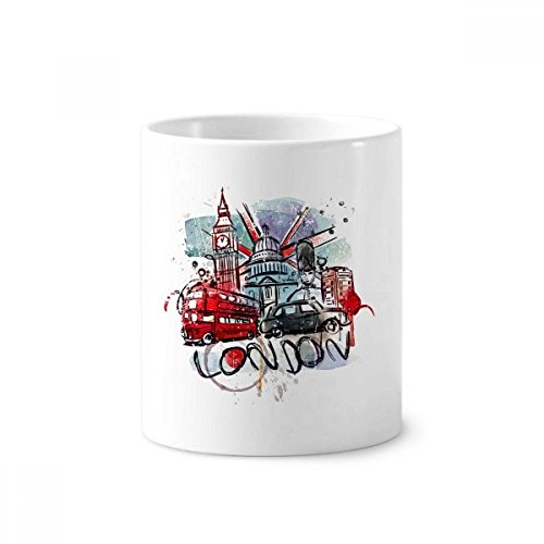 Tasse blanche London Bus Big Ben souvenir anglais en céramique idée cadeau originale