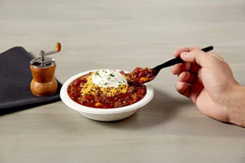Dixie 5.75" Heavy-Weight Polystyrene Plastic Soup Spoon By Gp Pro (Georgia-Pacific), Black; Sh517, (Case Of 1;000), 1 Box/Case #TOP2