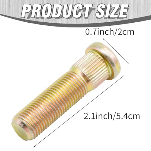Image of 4 Pcs 416-061 Lug Stud Bolts, Replacement for Club Car DS Gas Electric 1982-up, Replaces 1011304 101922201 102353401 1034779-01
