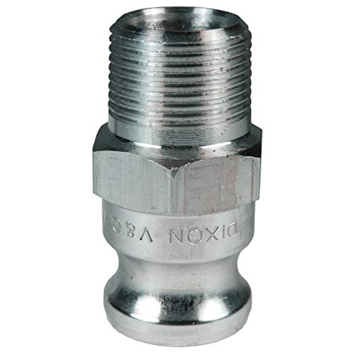 Dixon Valve 100-F-AL, Cam and Groove Type F Adapter x Male NPT (Pack of 16 pcs)