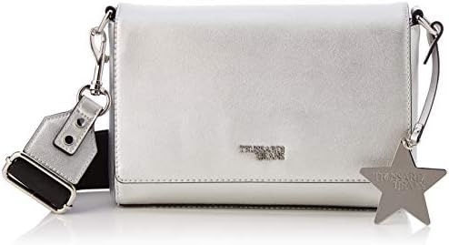 Trussardi Jeans T-Easy Cacciatora Charm Star Logo, Borsa a Tracolla Donna, 24x16x8 cm (W x H x L)