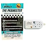 Burly Effects Hidden Noise Maker Gag Prank - 10 Different Sounds - Ringtone, Dog, Cat, Cricket, Fart, Baby Cry, Smoke Alarm, Monkey, Screaming Goat, Bird (1 Pack)