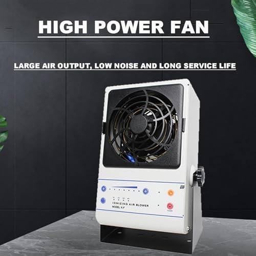 Ionizador de aire con ventilador y velocidad ajustable miniatura 2