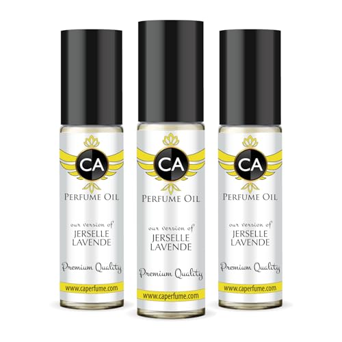 CA Perfume Jerselle Lavande Women EDP - Floral Woody Musk (0.33 oz) (Pack of 3)