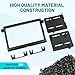 NuIth Double DIN Installation Kit for Select 2004-2010 Ford Edge/Explorer /F150/Fusion/Expedition 2004-2009 Mercury Double DIN Radio Install Dash Kit