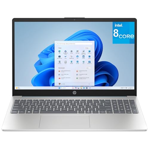 HP 15.6' Touchscreen FHD Laptop Computer for Student Home and Business, 16GB DDR4 RAM, 1TB PCIe SSD, Intel i3-N305 Processor 8-Core, WiFi 6, Bluetooth 5.4, Webcam, Type-C, Windows 11 Home