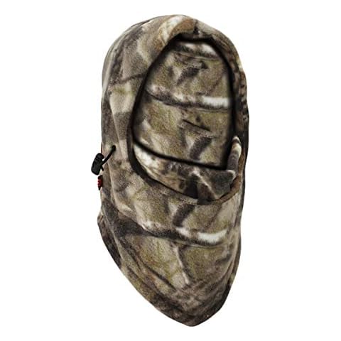 Queenbox Camouflage Balaclavas Full Face Mask Beanie Hat Military Tactical Windproof Cap for Men Women Outdoor Sport Hiking Motorcycle,Camo 02 Cover
