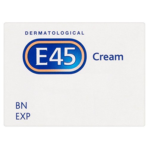 E45 Cream 50 g – Moisturiser for Dry Skin and Sensitive Skin - Emollient Body Cream to Soothe Dry and Irritated Skin - Itchy Skin, Eczema Cream - Perfume-Free Face Cream and Non-Greasy Hand Cream - Image 5