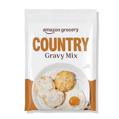 Amazon Brand - Happy Belly Country Gravy Mix, 1.37 ounce (Pack of 1)
