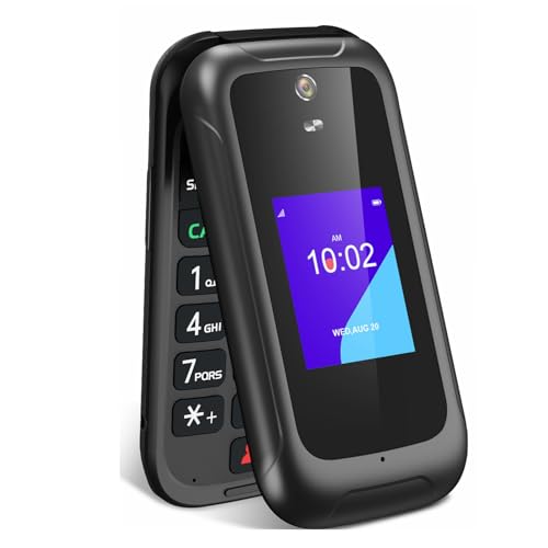 VAHVARNA Unlocked KaiOS Flip Phone