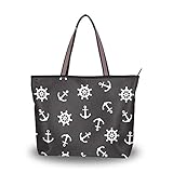 Perfektes und einfaches Styling, kann für Arbeit, Einkaufen, Reisen, Strand, Wochenendausflug, Picknicks, Schul- oder Geschäftsreisen usw. verwendet werden. Egal, ob Sie eine Hausfrau, eine Bürodame oder ein Student sind, diese Einkaufstasche ist großartig Wahl von dir