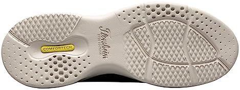 Florsheim Studio Perf Toe Lace-Up Navy Nubuck/White Sole 9 W (3E) | Image 7
