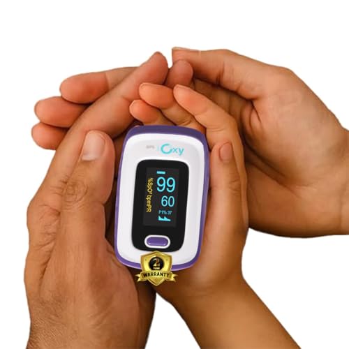 Image of BPL Medical Technologies IOXY Bluetooth Finger Tip Pulse Oximeter CE CERTIFIED Blood Oxygen Saturation Monitor|High Accuracy|SPO2|Perfusion Index|OLED Display