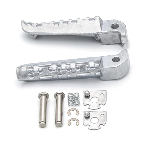 Repose-pieds arrière de moto pour R1 R6 MT09 et MT07 aluminium noir