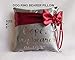 Personalized dog Ring Bearer Pillow, Wedding pillow, Dog Ring pillow