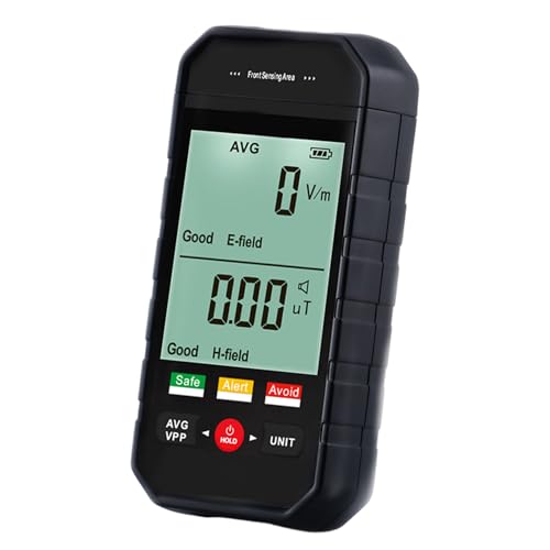 Radiation Detector, Portable Radiation Meter with Alarm Reminders, LCD Display Sensitive Geiger Counter for Home, Hospital, Industry