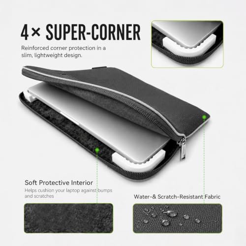 Smatree SlimPro Laptop Sleeve for 13.3 inch DELL Latitude 3340 by Smatree - Used condition - Image 3