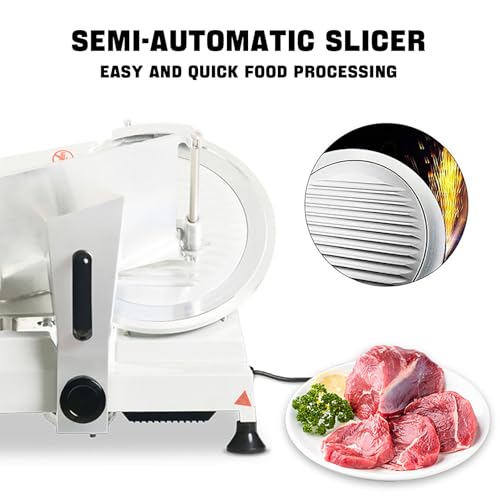 Cortadora Eléctrica de Carne Ajustable 0-12 mm miniatura 2