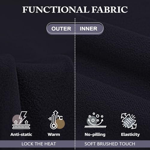 Image of LEYSHE Thermal Underwear Tank Top Fleece Shirt Cami Sleeveless Thermal Top Warm Undershirt Base Layer Women Cold Weather