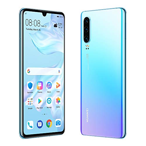 Huawei P30 128GB+6GB RAM (ELE-L29) 6.1" LTE Factory Unlocked GSM Smartphone (International Version) - Breathing Crystal - Thumbnail 4