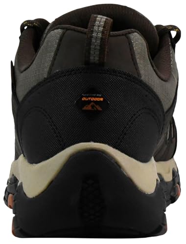 Skechers SKECHERS Mens Terrabite Brown/Orange 8 D - Medium