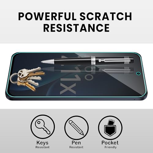 Image of FIRST MART Privacy Tempered Glass for iQOO Z11x, 2 Pack | Anti-Spy 9H Screen Protector, Edge-to-Edge, Case-Friendly, Scratch Resistant, Bubble-Free