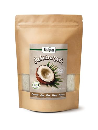 Biojoy Coco rallado deshidratado Ecológico (250 g), sin azúcar añadido y sin tostar